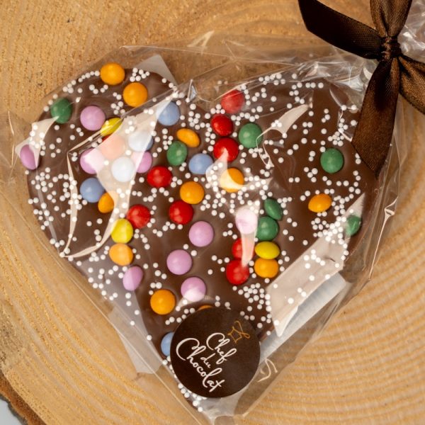 Chocolade Hart Confetti melk