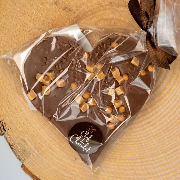 Chocolade Hart Crunchy Caramel